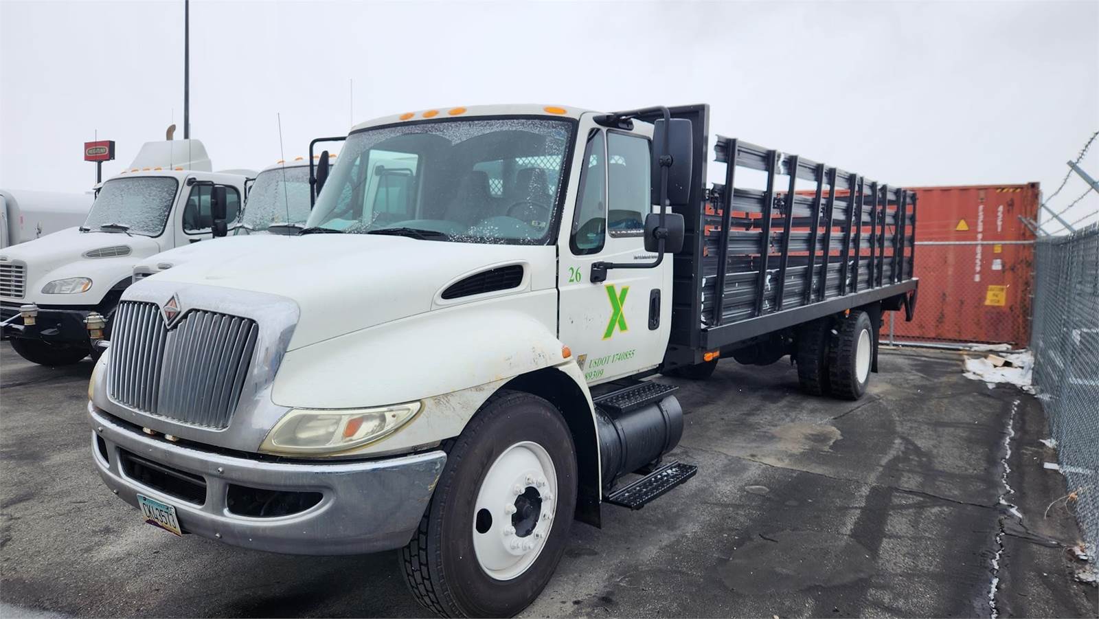 2003 International DuraStar 4300 Stake Bed Truck 300HP, 5 Speed