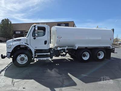 Freightliner M2 106 4000 Gallon Water Truck - Cummins 350HP, 6 Speed Allison Rds Automatic