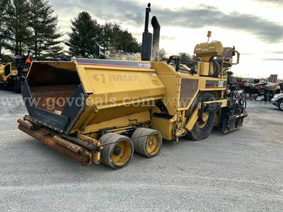 1999 Caterpillar AP-1000B Wheel Mounted Asphalt Paver
