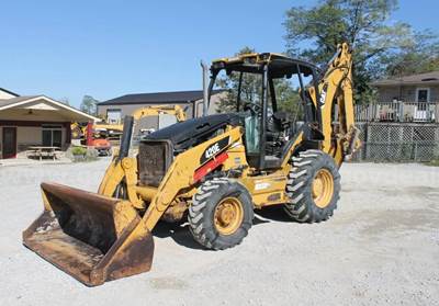 2007 Caterpillar 420E Loader Backhoe