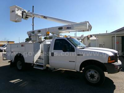 2000 Ford F550 2WD 42 Altec Bucket Truck **58K Miles** 7.3L Diesel