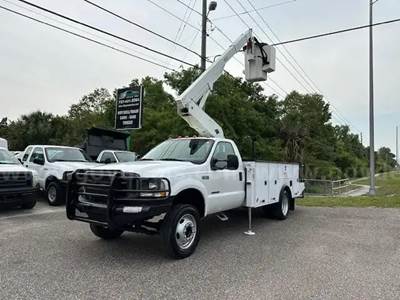 2003 Ford F-550 7.3l DIESEL MANUAL TRANS BUCKET TRUCK