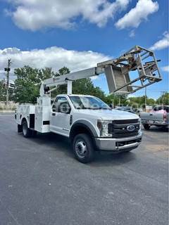 2019 FORD F-550 CABLE PLACER BUCKET TRUCK