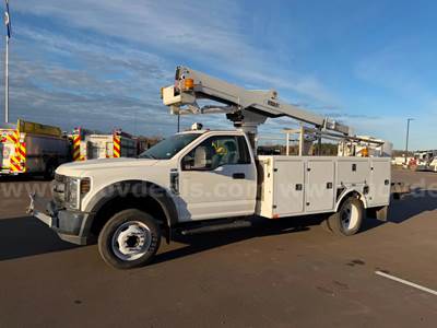 2018 FORD F550 SUPER DUTY VERSALIFT BUCKET BOOM
