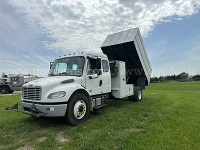 2018 Freightliner M2 106 Extended Cab Chipper Dump Truck
