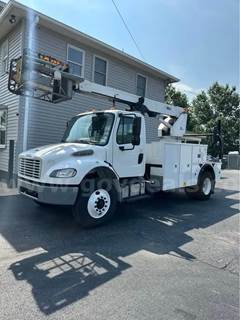 2018 FREIGHTLINER M2 106 CABLE PLACING BUCKET TRUCK