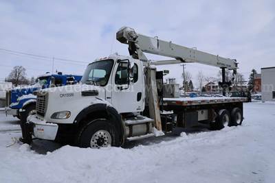 National Crane 600E2 Crane on 2012 Freightliner M2 112V T/A Flatbed Truck