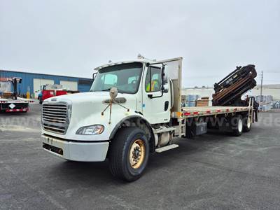 HIAB 288 E-5 Hipro Mtd on 2007 Freightliner M2 112 T/A Knuckle Boom Truck