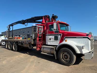 2003 Kenworth T800 Prentice Telstik-33 Crane Truck