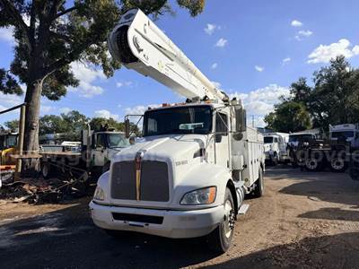 Altec AA55E mounted on 2016 Kenworth T370 Utility Truck
