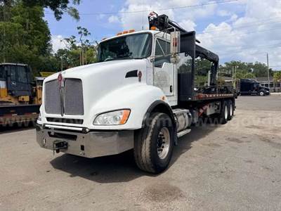 2014 Kenworth T4 Series DRYWALL BOOM TRUCK