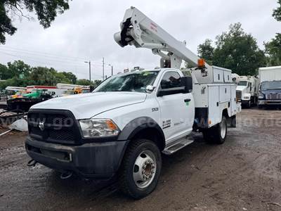 2017 ETI ETC37IH Mounted on 2017 RAM 5500 4X4 Bucket Truck