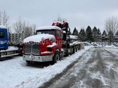 2016 Western Star 4700 6x4 Quad/A Flatbed Truck w/ Fassi F385A.2.26 Knuckle Boom