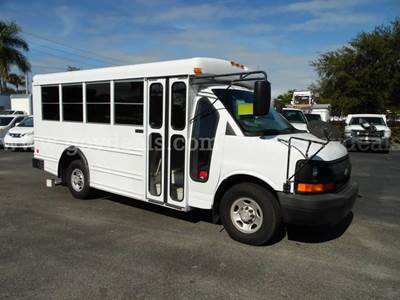 Chevy 3500 Mini School Bus  44,725 Miles
