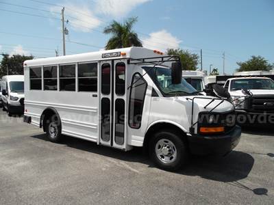 Chevy 3500 Mini School Bus  43,109 Miles
