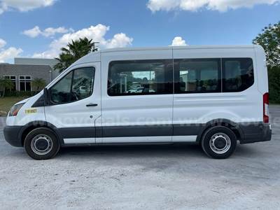 2018 FORD TRANSIT 350 WAGON MEDIUM ROOF XLT VAN 15 PASSENGER