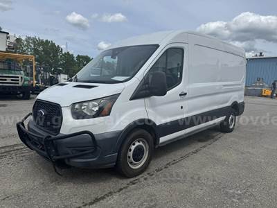 2021 Ford Transit Cargo Van with Fuel and Lube System and Air Compressor