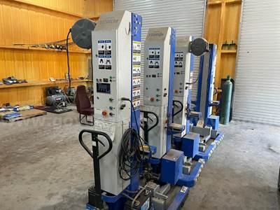 IDEAL MSC-13K-B-452 13,200 LB. Mobile Column Lifting System (Set Of 4)