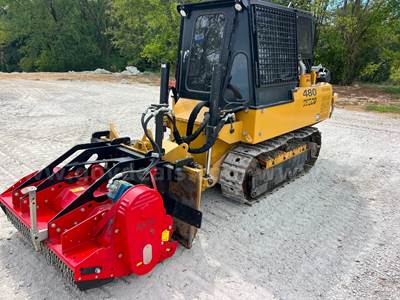 2021 SWECO 480 Compact Crawler Dozer with Flail Mower