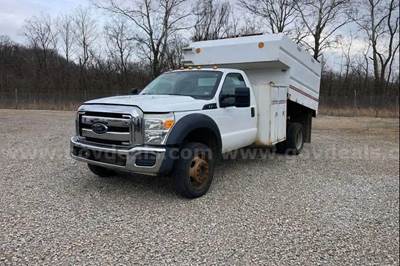 2012 Ford F450 4x4 Chipper Dump
