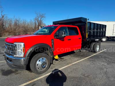 2024 FORD F450 4X4 XLT CREW CAB LANDSCAPE DUMP TRUCK