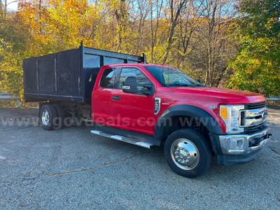 2017 Ford F-550 4x4 Dump Truck DIESEL 59K Miles