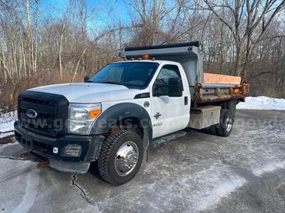 6.7L Ford F-550 4x4 Diesel Dump Truck 49k Miles