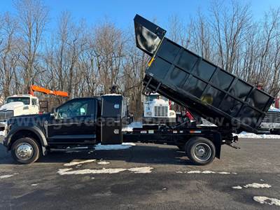 2025 FORD F550 4X4 LANDSCAPE DUMP TRUCK