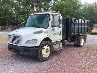 2007 Freightliner M2 106 CAT Diesel, Conventional A/C Cab 26000 GVW Auto Trans 15 Yd. Dump Body