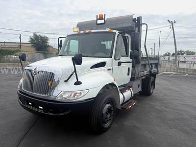 NO CDL NEEDED!! 61K Miles*** - 2013 International 4300 - Dump Truck with Galvanized Bed. Hydraulic Brakes... WORK READY!