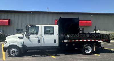 2014 International TerraStar Crew Cab DUMP BED � Under CDL � 109k Miles
