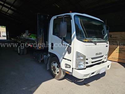 2016 Isuzu NRR 18FT Flatbed Dump