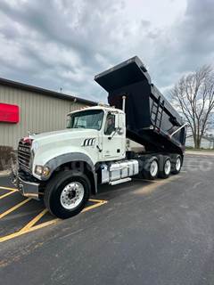 2022 Mack Granite GR84F Tri-Axle Dump Truck � MP8 455HP, Allison Automatic, mRIDE