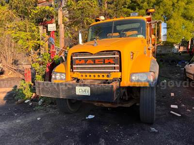 2010 Mack GU713 Tri/A Dump Truck