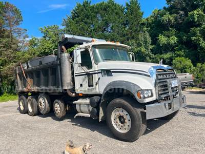 2008 Mack GU713 Quad Axle Dump Truck