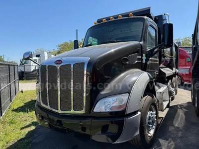2018 Peterbilt 579 Tri/Axle Dump Truck