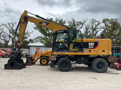 CAT WHEEL HYDRAULIC  EXCAVATOR MODEL M316F; DIESEL