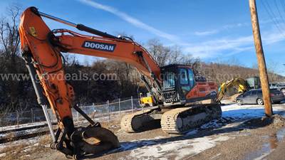 2023 Doosan DS350LC-7 Crawler Excavator