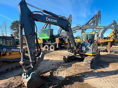 2020 John Deere 85G Crawler Mounted Hydraulic Excavator