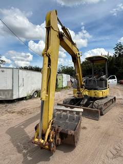 Komatsu PC50-MR2 MIDI Excavator with Open Canopy, 24� Bucket, Dozer Blade