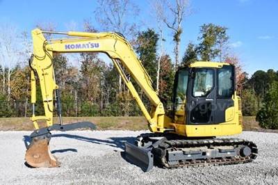 2021 Komatsu PC88MR-10 Mini Excavator