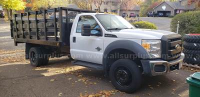 2012 Ford F450 4X4 Stake Bed Truck