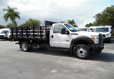 Ford F-450 Flatbed Stake Truck  55,770 Miles