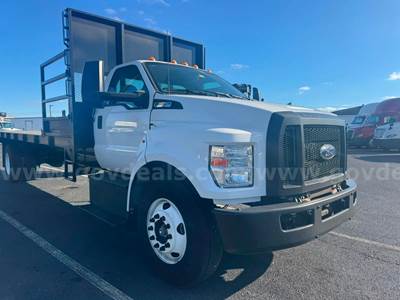 2023 FORD F650 LOW MILE 24 FLATBED