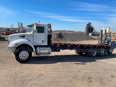2012 Peterbilt PB348 Flatbed Truck