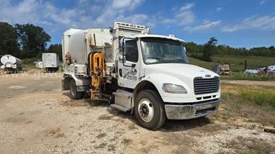 2020 Freightliner M2 106 Labrie Automated Side Loader Garbage Truck