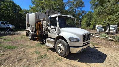 2020 Freightliner M2 106 Labrie Automated Side Loader Garbage Truck
