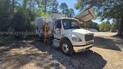 2020 Freightliner M2 106 Labrie Automated Side Loader Garbage Truck