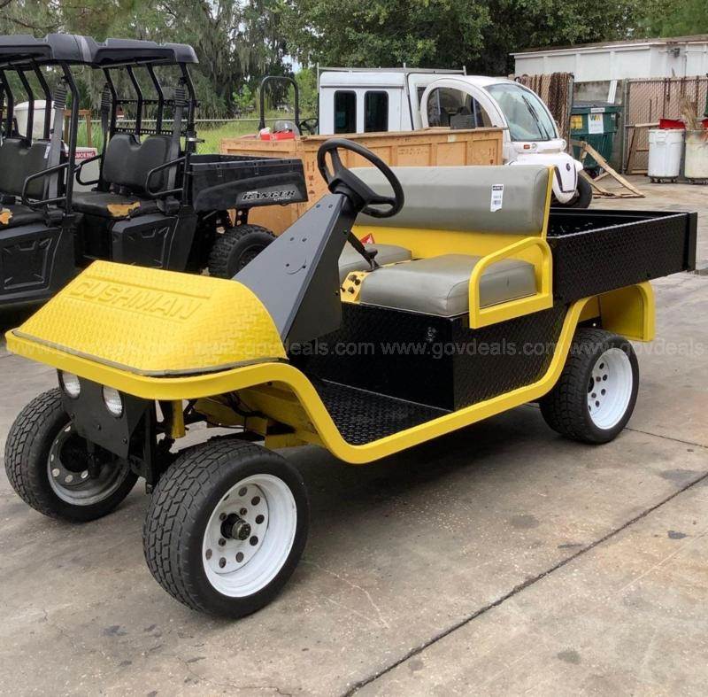 CUSHMAN GAS UTILITY CART MODEL 898369 For Sale, 337 Hours Tampa, FL 198072137