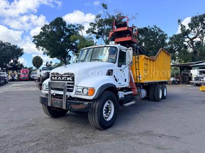 2005 Mack CV713 Granite T/A Grapple Dump Truck